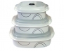 Reston Lloyd 20237 Simple Lines - Microwave Cookware Set
