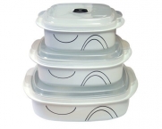 Reston Lloyd 20237 Simple Lines - Microwave Cookware Set