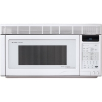 Sharp R-1871 1.1-Cubic-Foot 850-Watt Over-the-Range Convection Microwave, White