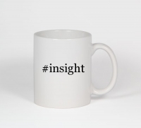 #insight - Funny Hashtag Ceramic 11oz Coffee Mug Cup