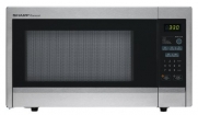 Sharp Carousel R-331ZS 1.1 Cubic Feet 1000-watt Countertop Microwave Oven, Stainless Steel
