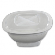 Nordic Ware Microwave Popcorn Popper, 12-Cup, White