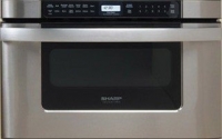 Sharp KB6524P 24 Microwave Drawer Oven with Front-Mounted Touch Controls, Microwave Drawer Oven