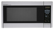 Sharp Countertop Microwave Oven ZR451ZS 1.3 cu. ft. 1000W Stainless Steel with Sensor Cooking