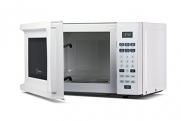 Westinghouse WCM770W 700 Watt Counter Top Microwave Oven, 0.7 Cubic Feet, White Cabinet