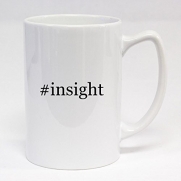 #insight - Hashtag 14oz Ceramic Statesman Coffee Mug