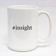 #insight - Hashtag 15oz Ceramic Coffee Mug