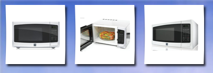 Kenmore 0.9 cu. ft. Countertop Microwave White 73092, Kenmore, Kenmore ...